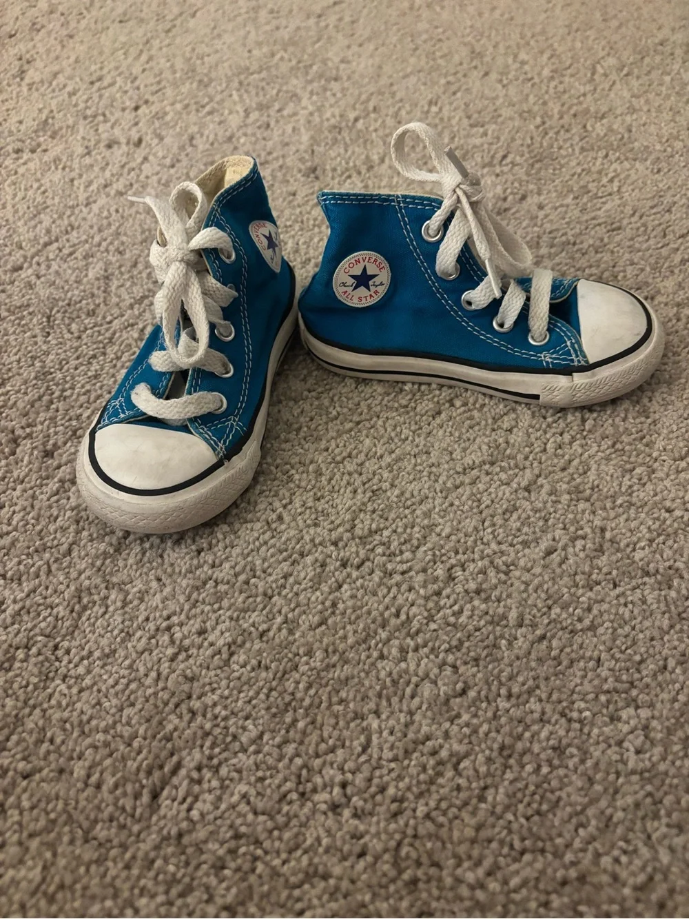 Converse Kids' Blue High-Top Sneakers